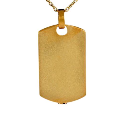 Dog Tag Keepsake Pendant II